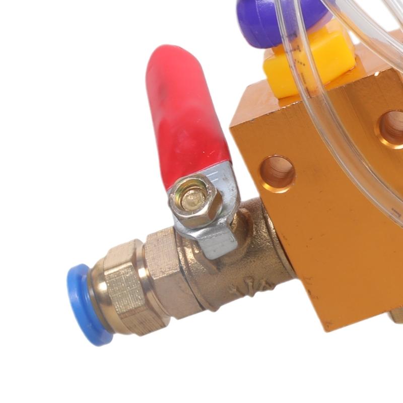 Mist Coolant Lubrication Sprayer Systems Real Realize No Air Leakage AirFlows Sprayer Mist Volumes Adjustable Designs