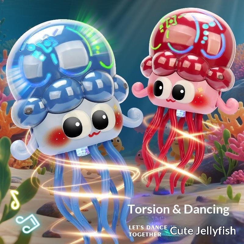 Intelligentes tanzendes Oktopus-Spielzeug LED-Licht lustiger Stressabbau Plastikmodell Geschenk für Jungen Mädchen Kreativität Pädagogisch