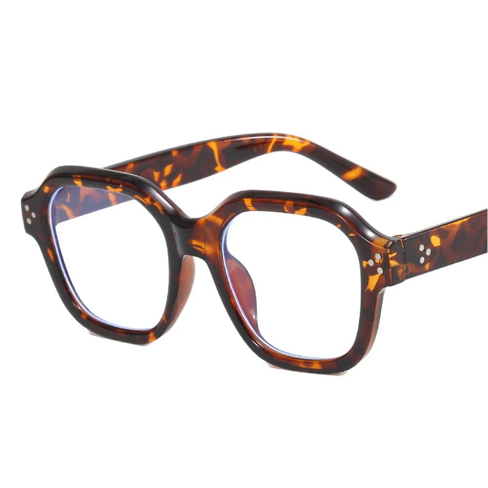 

Модные квадратные очки, блокирующие синий свет, декоративные очки в стиле ретро, удобные универсальные очки для взрослых