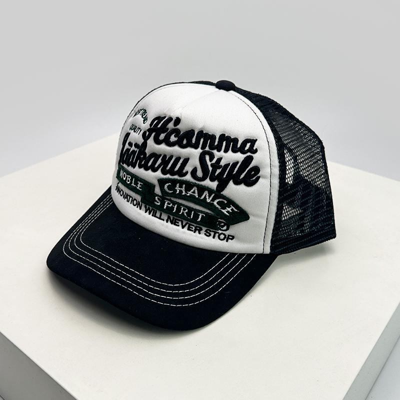 Baseball Stitching Stitched Embroidered Alphabet Women  Men For Neutral Gender Fresh Caps Peaked Hats American Vintage Sunshade Street Fashion