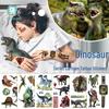 2024 Ruikalong Dinosaur Tattoo Stickers: Waterproof, Long-lasting, Small Fresh Designs for Kids