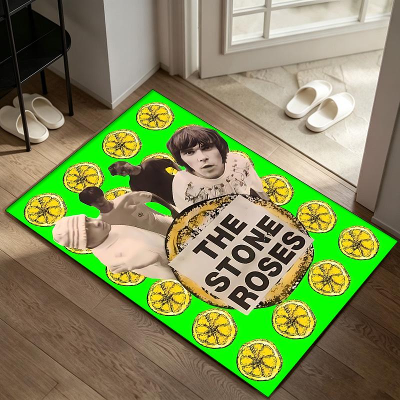 The Stone Roses Koberec vhodný pro oblasti s kancelářskými židlemi, obývací pokoje a počítačové stoly, ideální pro domácí kanceláře a ideální vánoční dárek