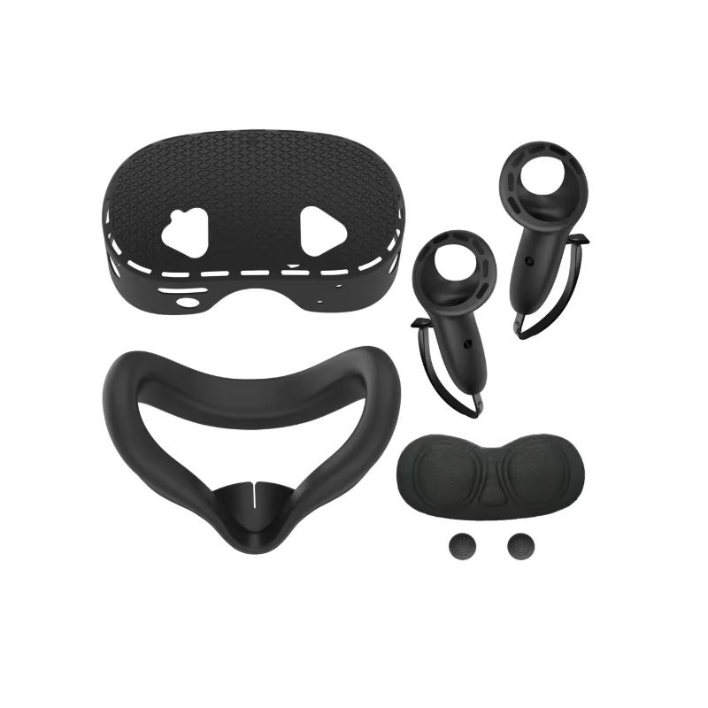 VR Protector For Meta Quest 3S glasses Facial Controller Cover VR Headset Protective Face Pad Replacement