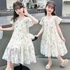 Girls' dress 2026 summer new children's summer dress, mid size princess dress, stylish children's clothing trend