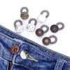 Adjustable Waist-Extender Jeans Buttons - Retractable, Detachable & Universal Buckles