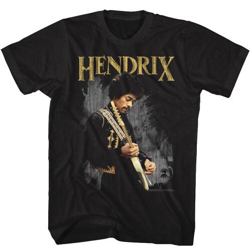 Jimi Hendrix Black Adult TShirt Unisex T-Shirt S