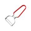Stainless Steel Y Shaped Peeler with Plastic Coated Handle for Kitchen Vegetable and Fruit Peeling Slicer Tool Dishwasher Safe