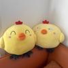 Peluche di Pollo Bambola Polletto Giallo Cartone Animato Carino Morbido Peluche Animale Pulcino Cuscino Regali di Natale per Bambini 35/65cm