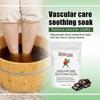 3pack Vascular care soothing soak pack soothes and repairs veins, dredges meridians