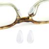 20pairs Adhesive Silicone Nose Pads with Air Cushion for Eyeglasses Nonslip Feature Universal Compatibility Comfort