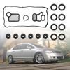 18 Piece Engine Valves Cover Gasket Set Completely Seal Kit for 2.0L 2.4L Engines Enhancing Durability Easy Installation