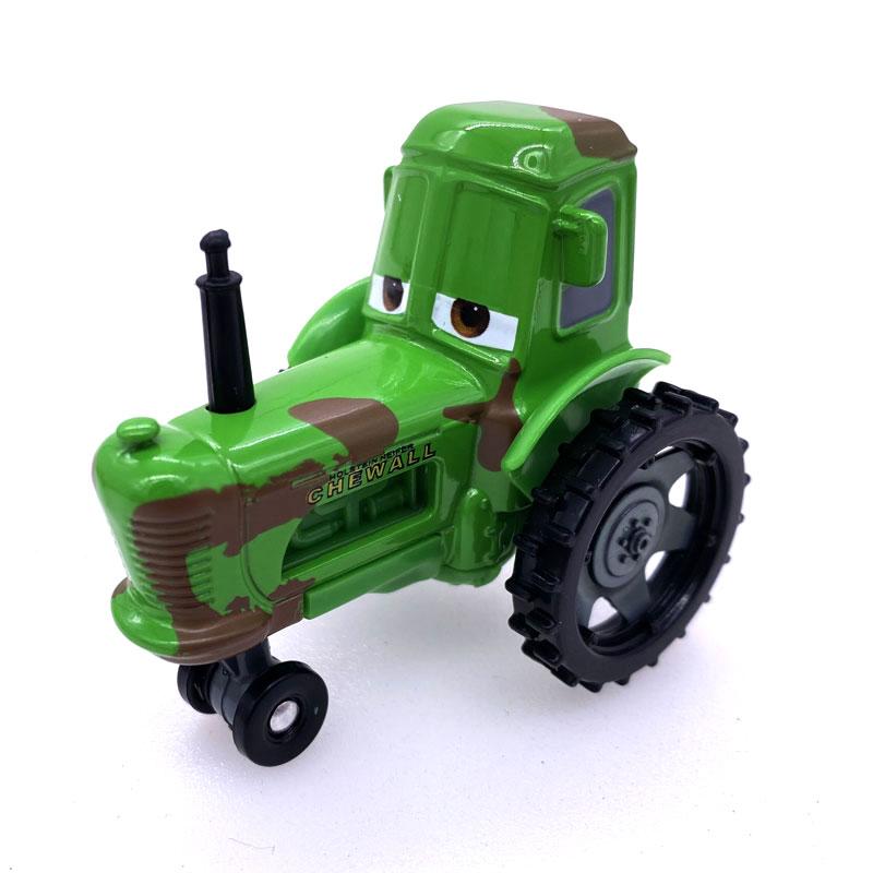 1:55 Originalūs Disney Pixar Ratai 2 3 Žaibas Makvynas Karvė Traktorius serija Metalo liejimo modelis Automobiliukas Vaikams Žaislai Kalėdinės dovanos