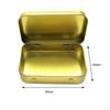 Card Storage Box Multifunction Accessories Portable Iron Rectangular Organizer Container Durable