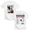 TheWeeknd Album Hurry Up Tomorrow T-shirts Vintage HURRY UP TOMORROW Women/Men Funko Pop Clothing Cotton Y2K New Pattern Tshirt