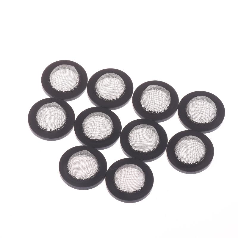 10Pcs O-Ring Seal Hose Gasket Rubber Faucets Filter Pads Shower Hose Filter High Temperature Resistant Faucet Strainer Tools
