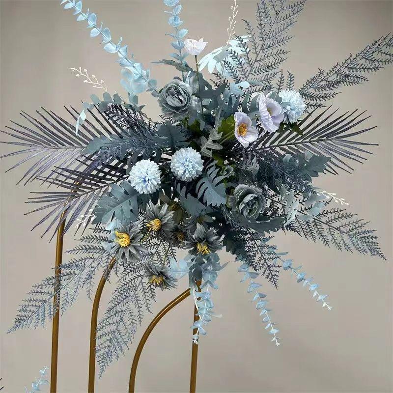 Artificial Floral Arrangements for Weddings, Multiple Colors, Road Decoration, and T-Stage Floristry