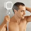 One-Key Stop Water Saving Shower Head 3 Modes Adjustable Shower Head  Bathroom