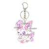 Anime Cartoon Umbreon Eevee Espeon Acrylic Keychain Key Chain Ring Backpack Charm Accessories Homemade Pendant Gift for Friends