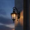 Weatherproof Outdoor Wall Sconce with Glass Shade Farmhouse Lantern
