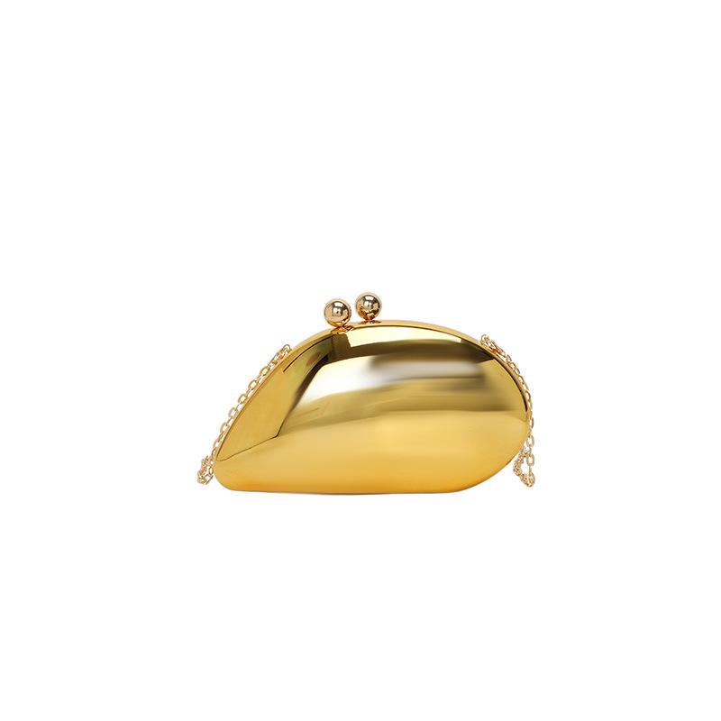 2025 Fashion Acrylic Shell Shaped Bag Luxury Sparkly Evening Purses for Women Clutch Handbag for Cocktail Party Dress Bag Purses