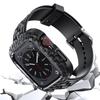 Silicone Watch Strap+Case for Apple Watch Ultra Band 49mm 45mm 41mm 44mm 40mm Sport Bracelet Cover Bumper iWatch 9 8 Se 7 6 5 4