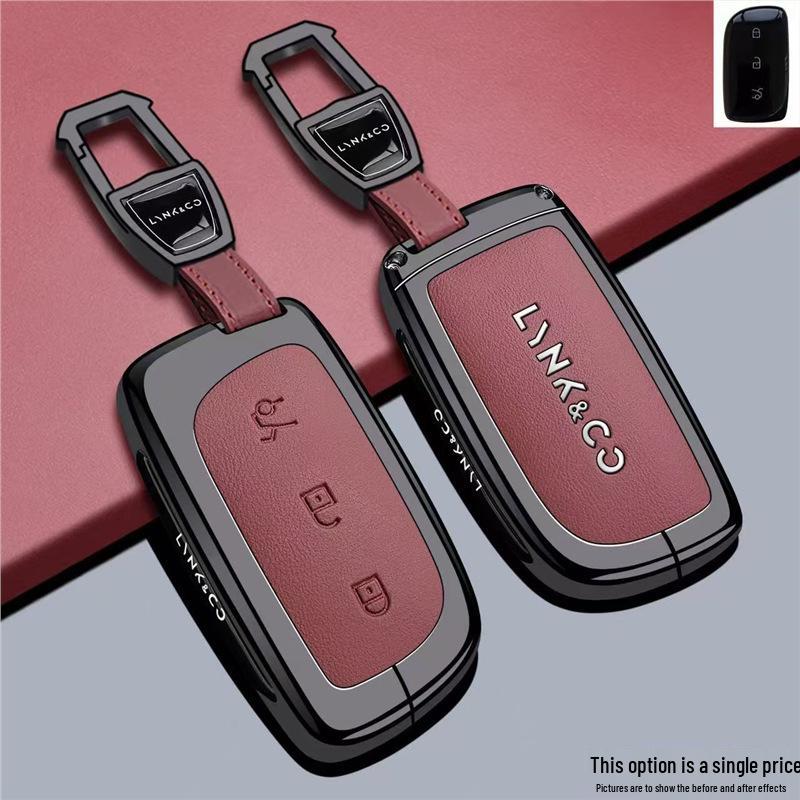 Lynk & Co 03 Key Case for Models 01/05/06/07/08/09/Z10/Z20 - Car Key Shell & Bag