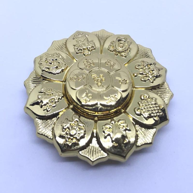 Zen Buddha Fidget Spinner für Erwachsene Metall EDC Fidget Spielzeug ADHS Hand Spinner Antistress Spielzeug Angst Stressabbau Schreibtischspielzeug