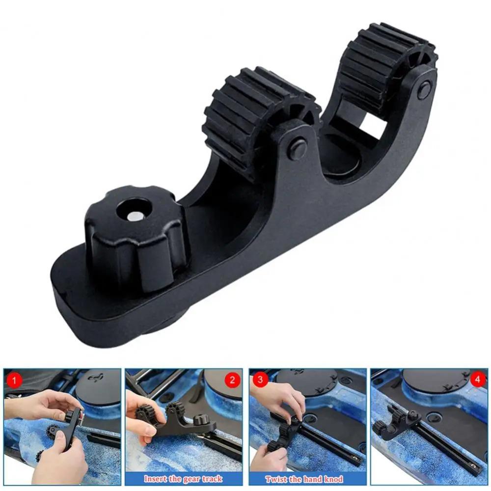 Universal Kanu Paddelhalter Verschleißfeste Boots-Paddelhalter Kajak Schienenmontage Zubehör