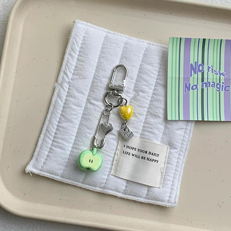 

Ins Style Mobile Phone Pendant Apple Core Chain Beaded Pendant Camera Chain Hand-made Cute Girl Heart Small Group Accessories