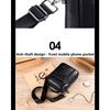 BULLCAPTAIN 2024 Brand Leather Men Bag Casual Business Leather Mens Shoulder Messenger Bag Vintage Men's Crossbody Bag male
