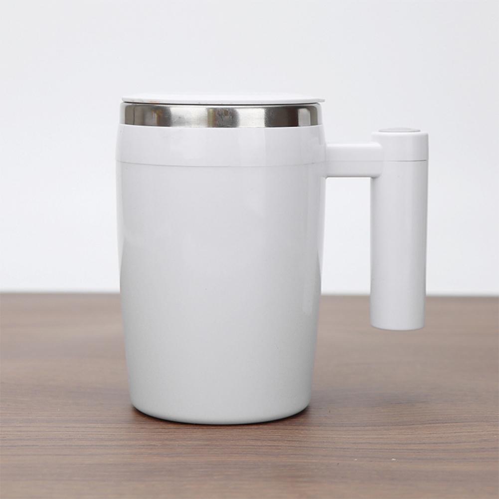 380ml Elektrischer Rührbecher Digitalanzeige Kaffee/Proteinshakes/Milch/Instantgetränke One-Touch Smart für Büro Zuhause