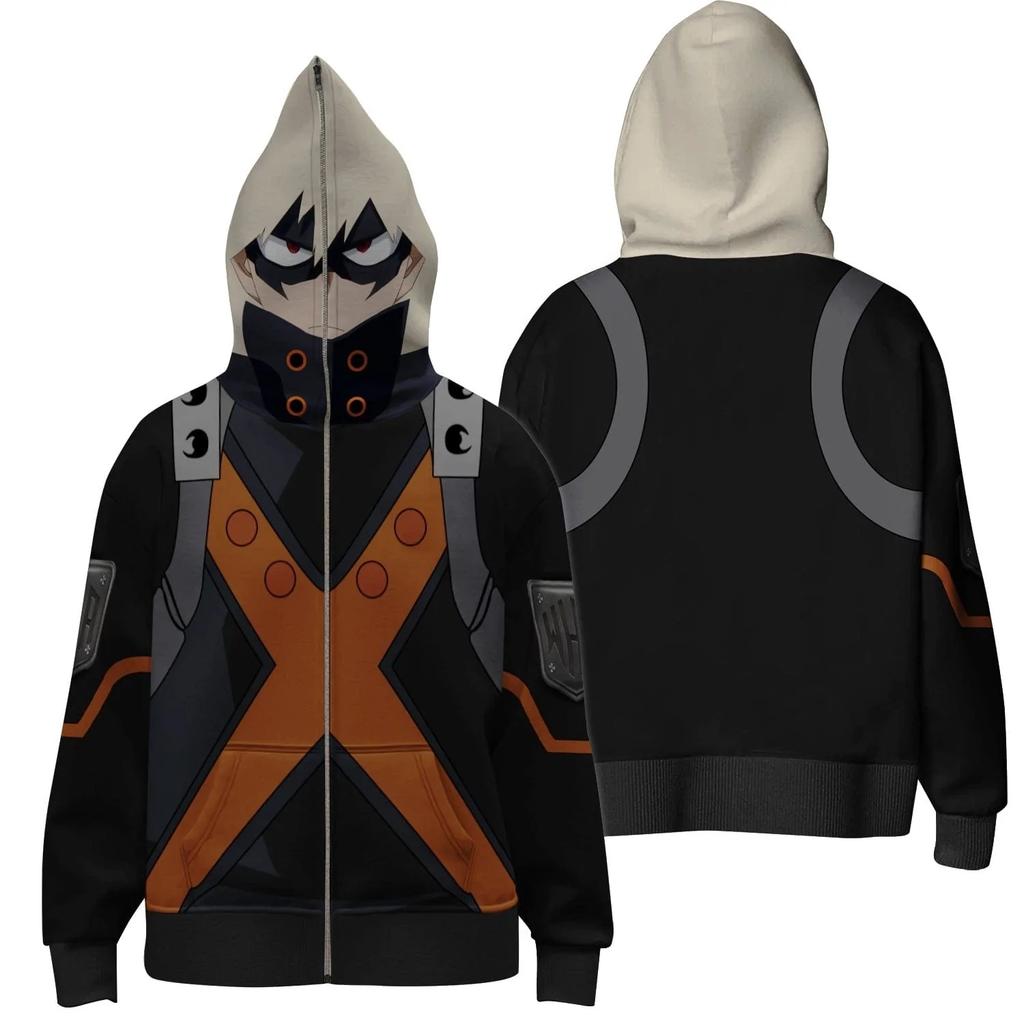 My Hero Academia postać z anime druk 3D cosplay męska bluza z kapturem ubrania wyprzedaż