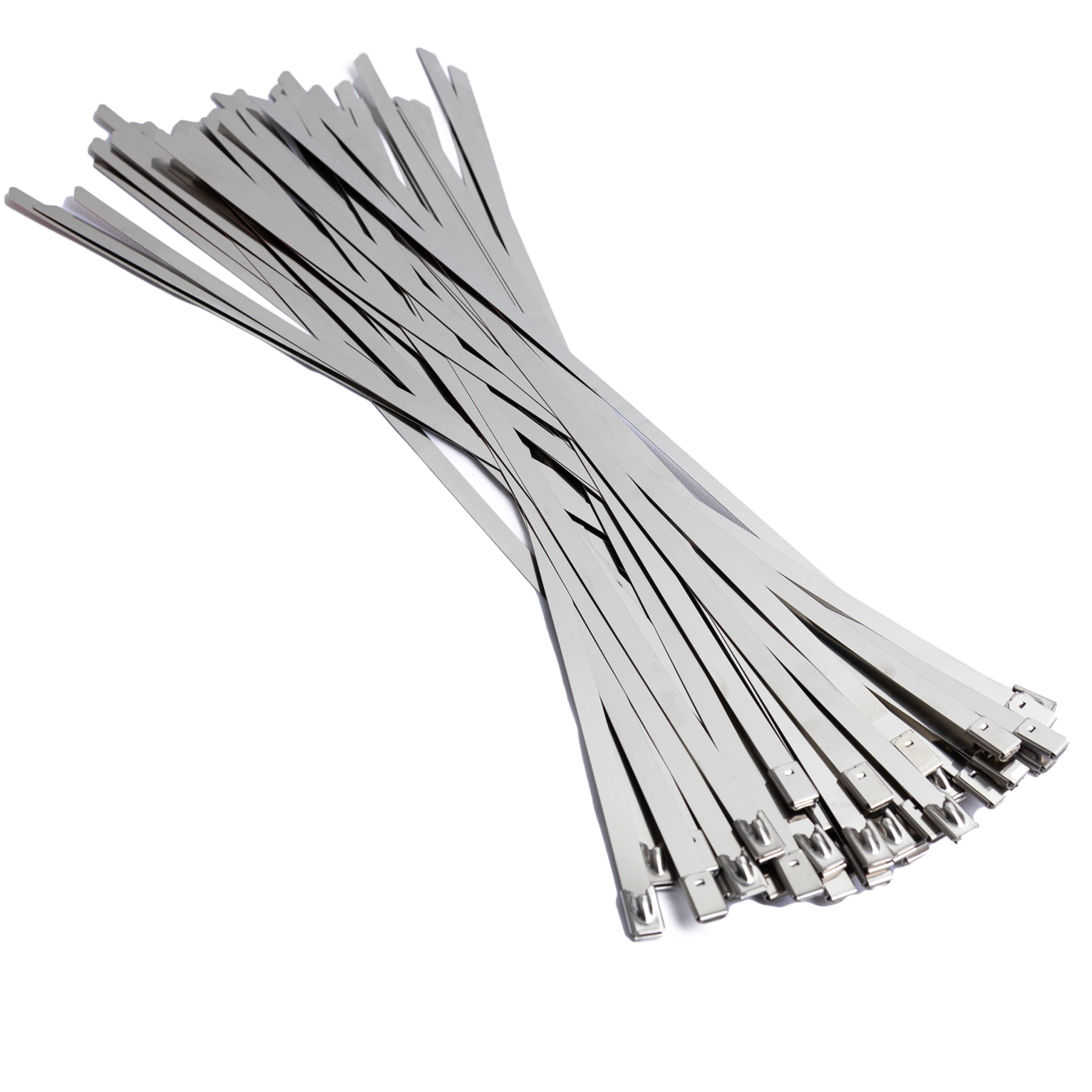 

HFS(R) Stainless Steel Cable Ties, 7.9x400mm, 100 Pieces