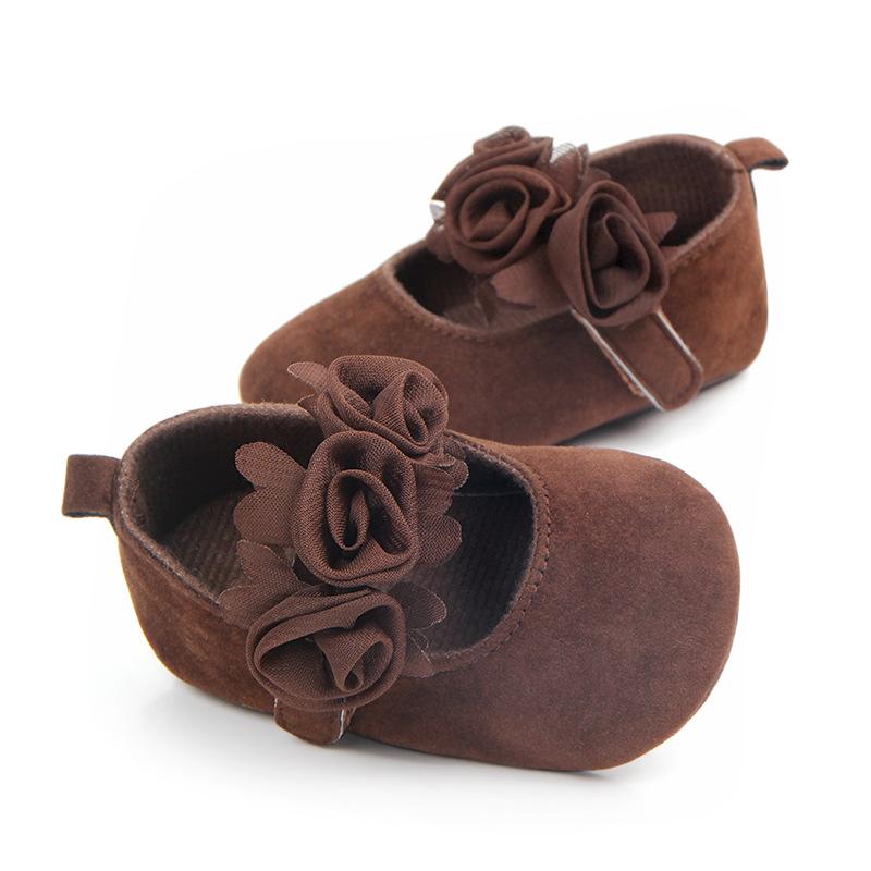 Babyschuhe Lauflernschuhe Blumenmuster Stoff Baumwollschuh Unisex Rutschfest Atmungsaktiv Weiche Sohle Kleinkind Krabbelschuh 0-18M