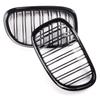Pulleco A Pair Car Front Kidney Grille Grills Glossy Black For BMW F01 F02 F03 F04 740i 750i 7 Series 2009-2016 Auto Accessories