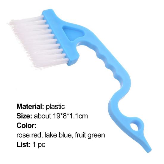 Cleaning Brush Dust-proof Multifunctional Plastic Reusable Groove Gap Cleaner for Home