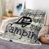 Ydbkt Campingdecke Weiche Outdoor-Decke für Männer Frauen Kinder Perfektes Geschenk für Campingliebhaber Ideale Wohnmobil-Bettwäsche Dekor für den Campingplatz