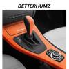 For BMW E90 E92 E93 Series 3 Made of Alcantara Center Console Gear Shifter Panel Trim Sticker Car Interior Tuning Accessories