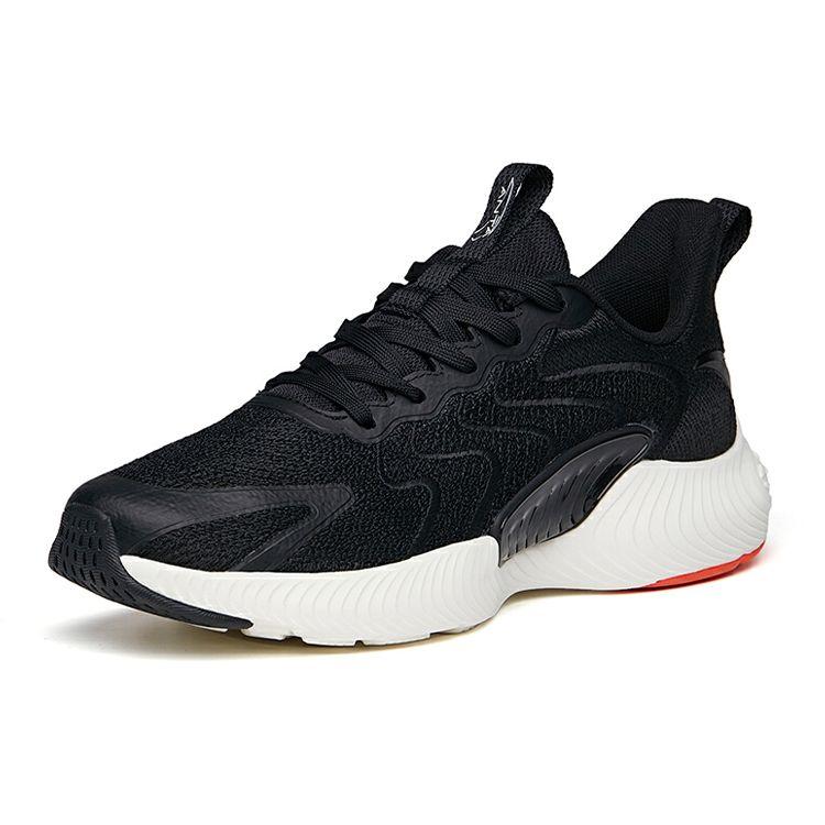 Anta Breathable Lightweight Durable Low-Top Running Shoes Men sneakers Black 112125580-1