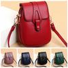 Multi-layer Women Shoulder Phone Bag Leather Cell Phone Purse  Cell Phone Pouch