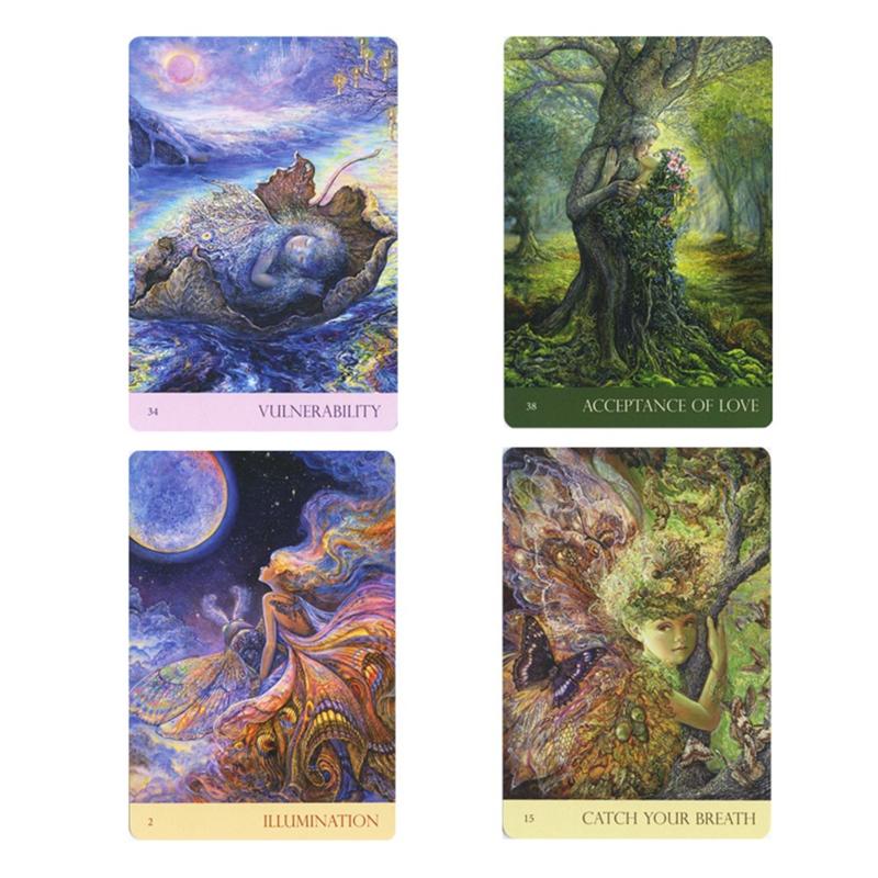 Tarot Cards Nature's Whispers Oracle Cards Board Games Party Supplies for Adult Children