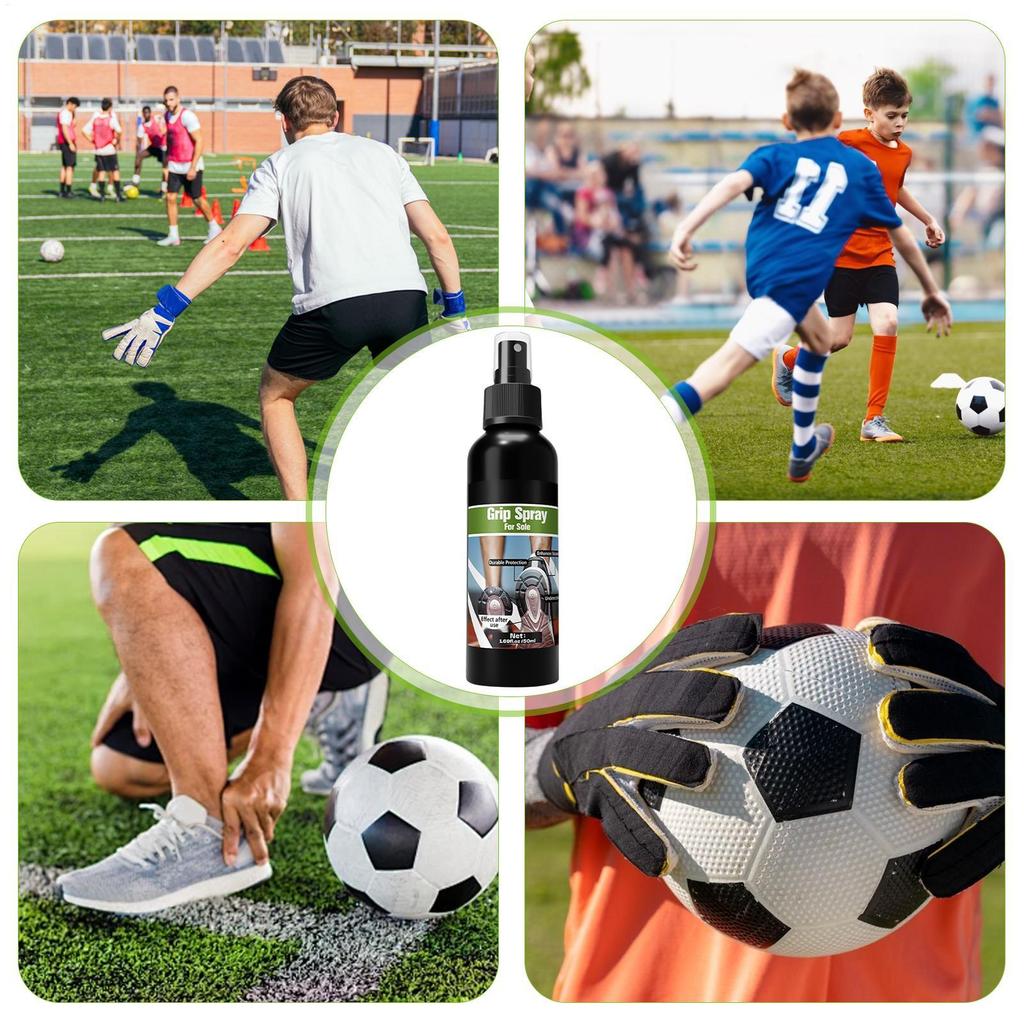 Basketball Shoe Grip Spray 50ml Weatherproof Adhesive Protection Long Lasting Traction Spray for Shoes for Gloves Football