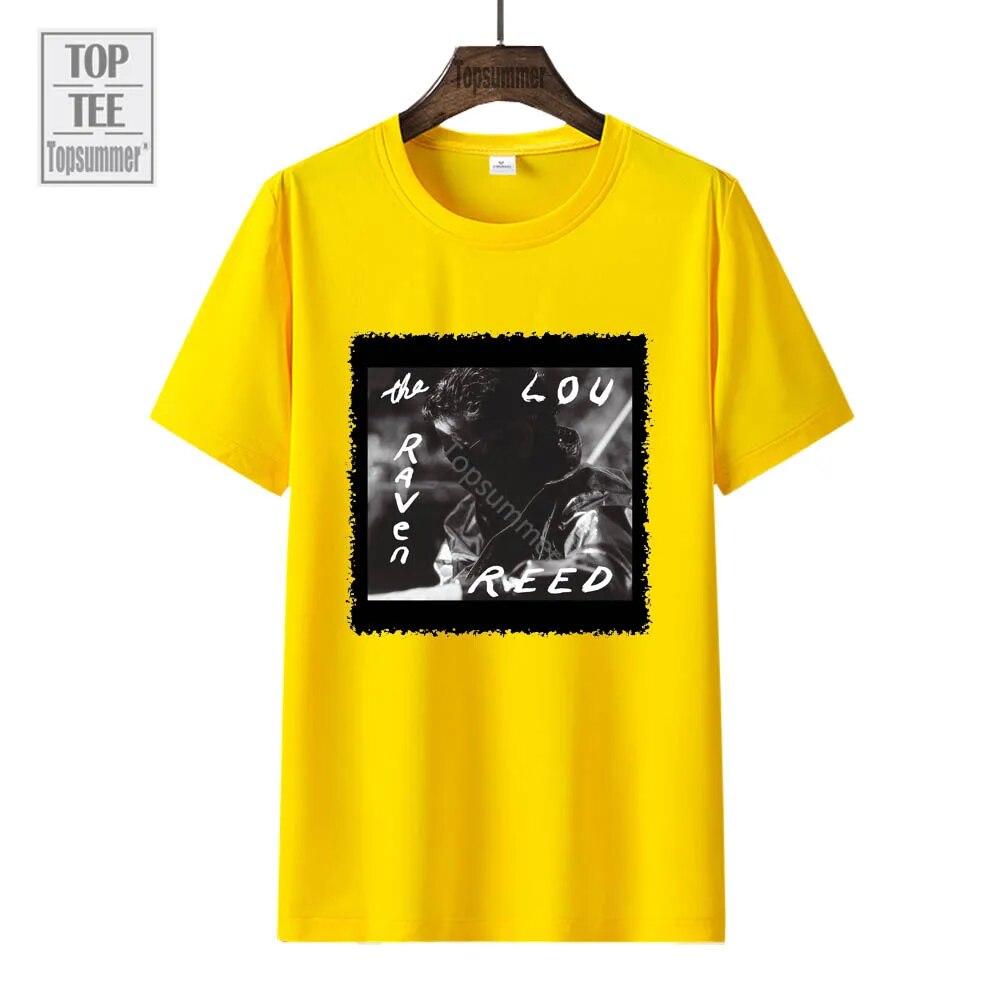 Tricou The Raven Album Lou Reed Tour Tricou Pop Trend Bumbac Tricou cupluri Top supradimensionat