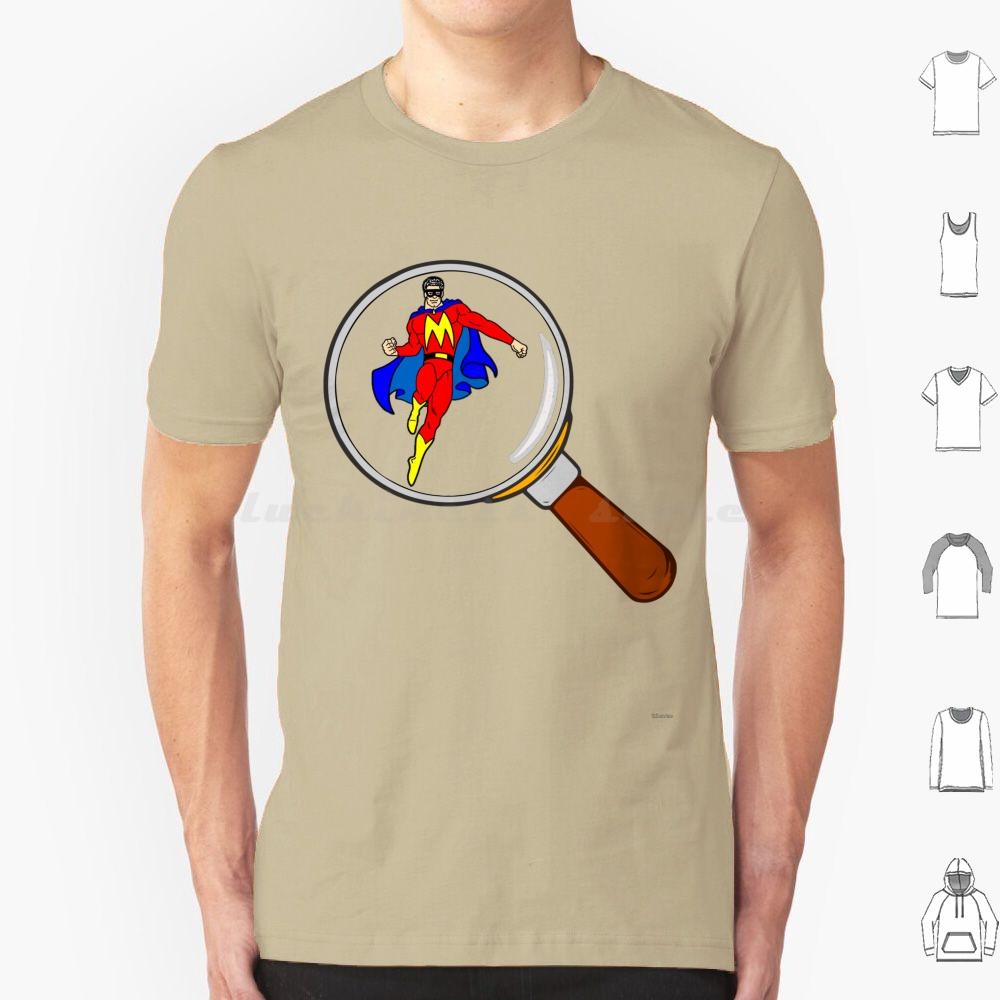 Mighty Man Enlarged T Shirt Cotton Men Women DIY Print Mighty Man Enlarged Yukk Cartoon Comic Laughs Comedy Hero Dog Horrible S