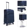 Large-Capacity Oxford Cloth Luggage Set with Shock-Absorbing Lock, 3-Piece Trolley Case for Men & Women