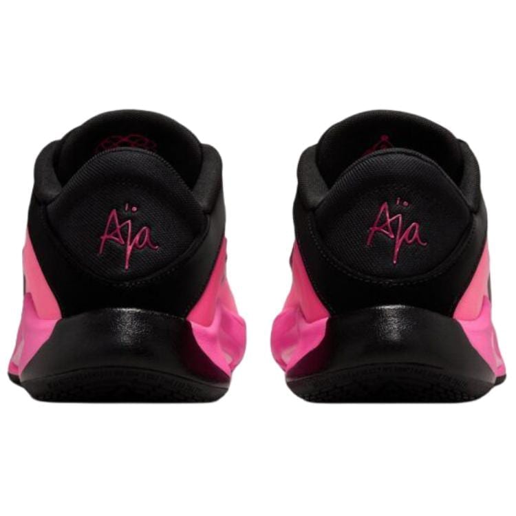 Nike A'One Rutschfeste Abriebfeste Niedrige Basketballschuhe Damen Pink Schwarz FZ8606-001