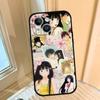 K-Kimi Ni T-Todoke Sawako Phone Case For IPhone 1716 15 14 13 Pro Max 11 12 Mini X Xs XR Black Silicone Cover