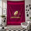 Queensland Maroons Duvar Halısı Ev Dekorasyonu Yatak Odası Oturma Odası Arka Planı için Duvara Asılan Kumaş