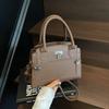 Handbag Woman Retro Pu Small Square Crossbody Bag For Daily Use