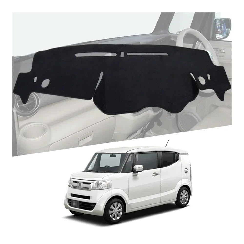 Dashboard Cover Protective Mat Car Dashboard Mat Applicable to Honda JF1 JF2 Dash Mat Sunshade Protective Pad Cover Carpet N-BOX